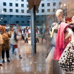 De passeig al centre comercial.